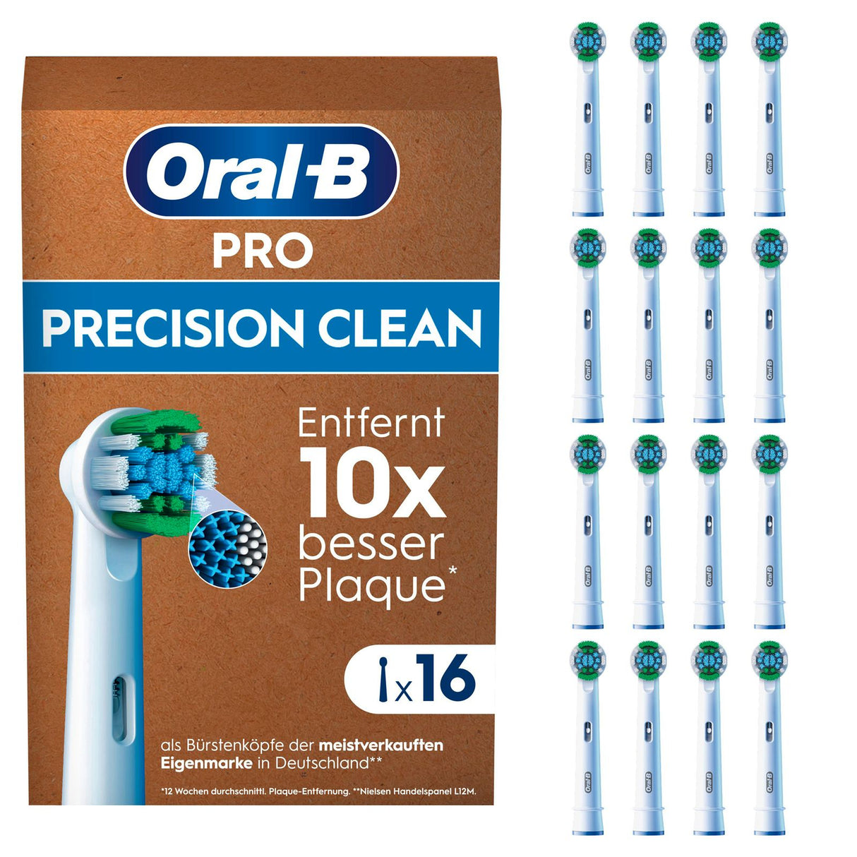 Oral-B Aufsteckbürsten Pro Precision Clean 16er FFU