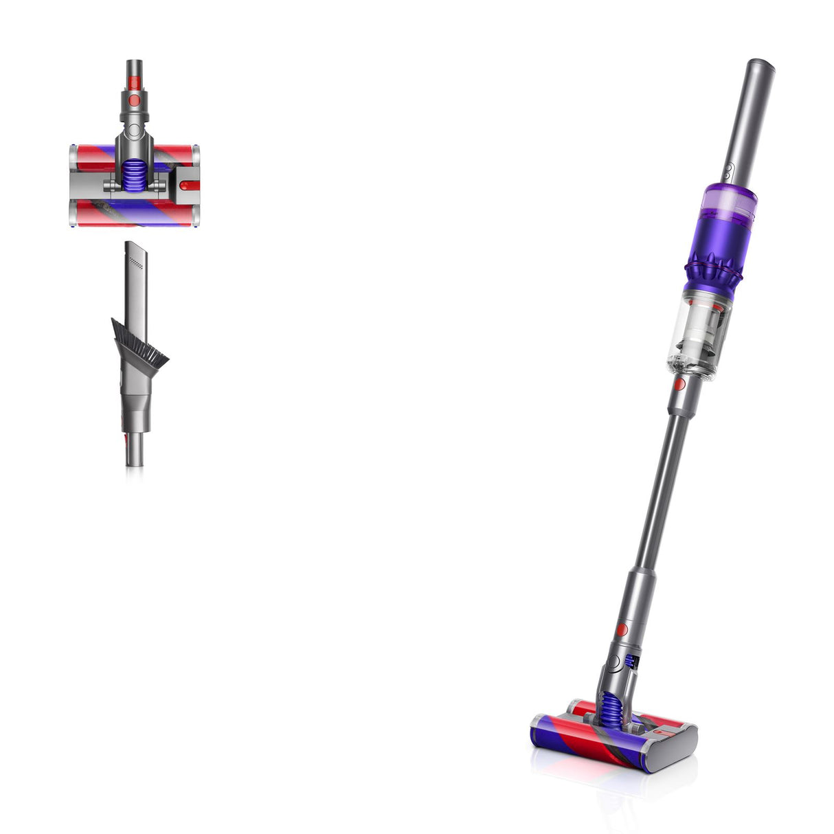 Dyson Omniglide Handstaubsauger - Satin Lila / Nickel
