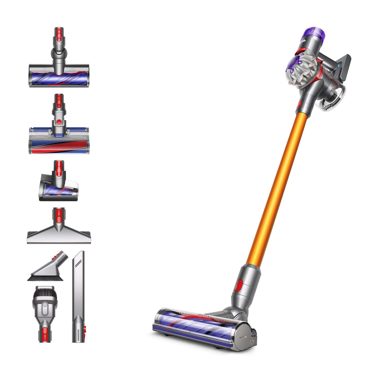 Dyson V8 Absolute Handstaubsauger - Gelb/Nickel
