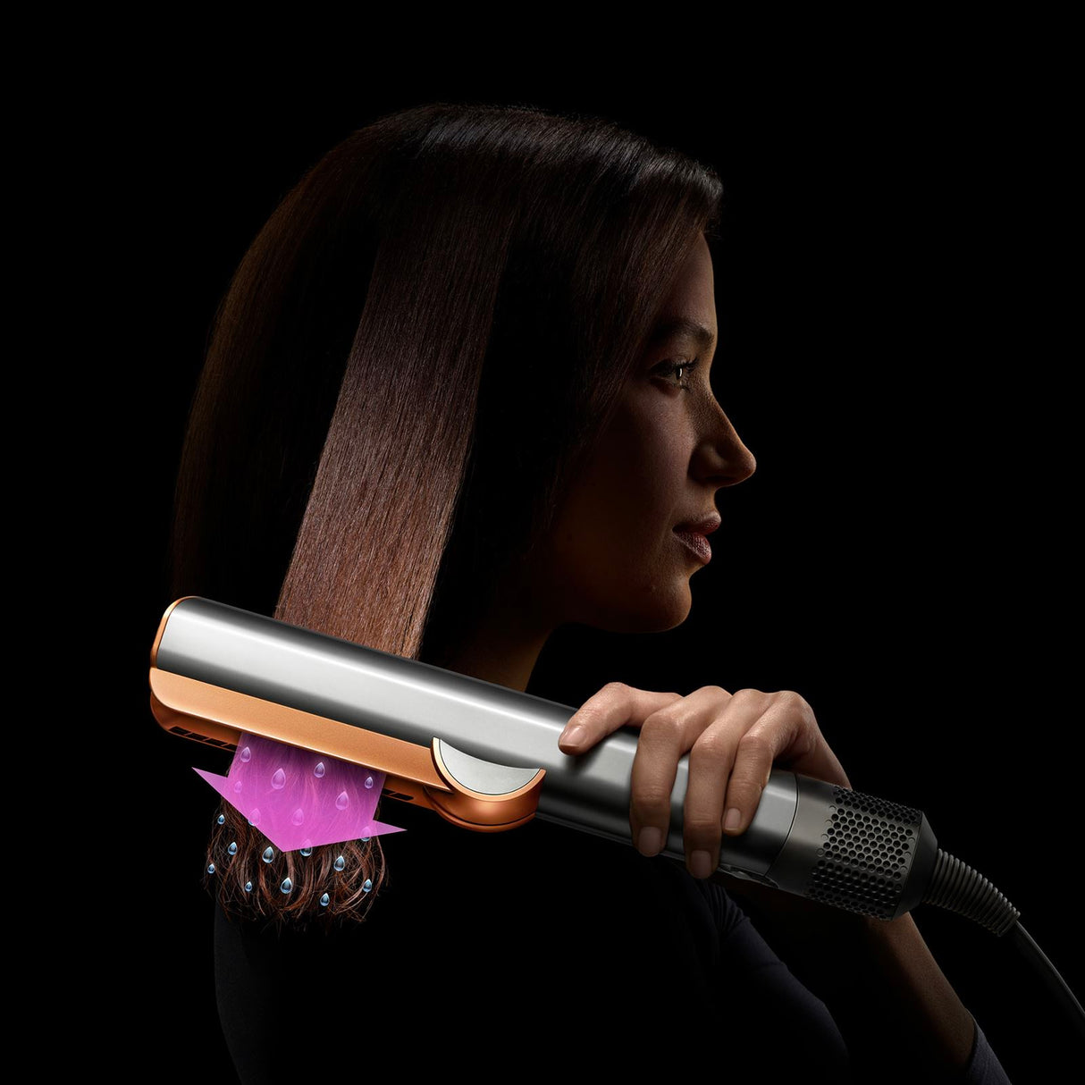 Dyson Haarglätter Airstrait HT01 kupfer / nickel