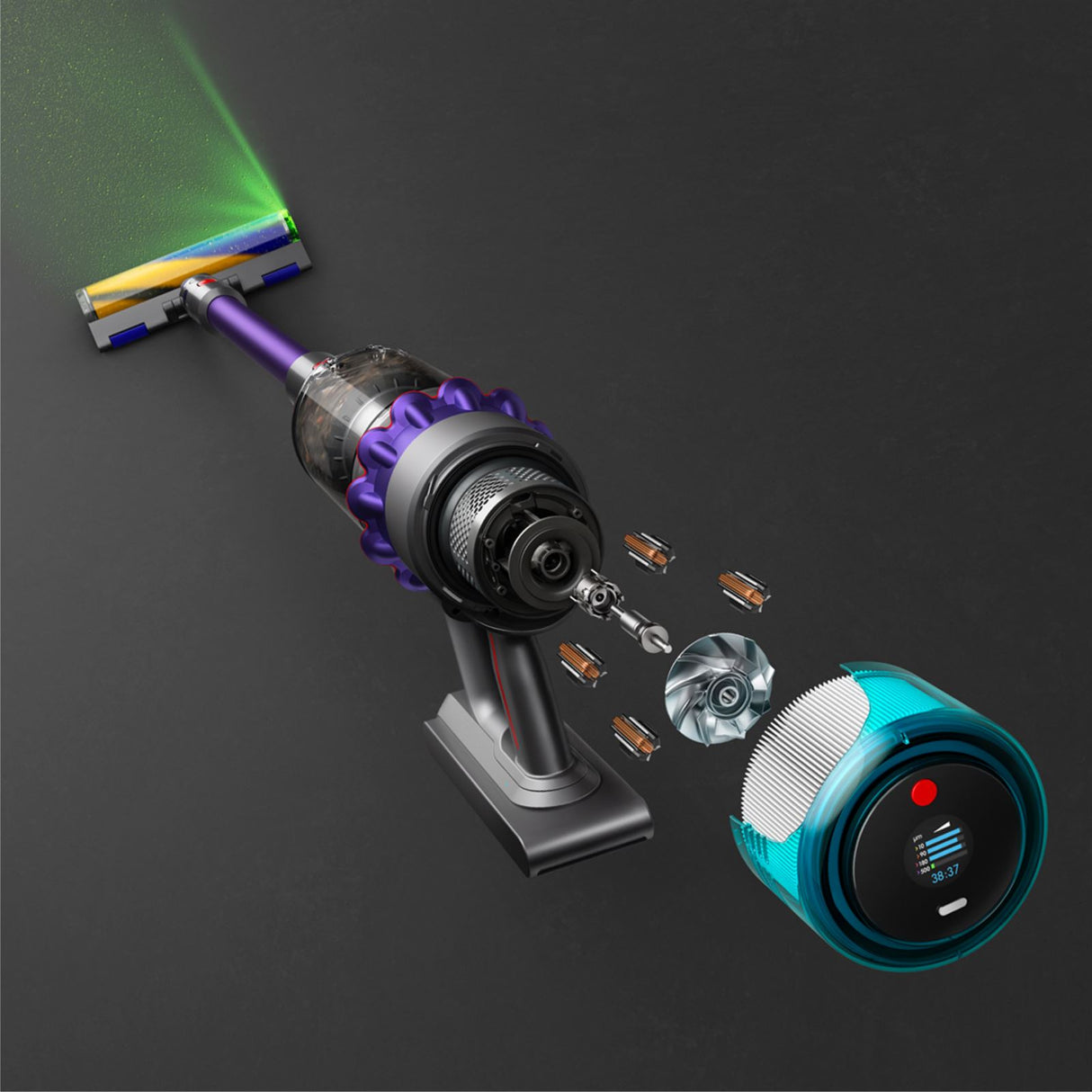 Dyson Gen5Detect Absolute Handstaubsauger - Violet