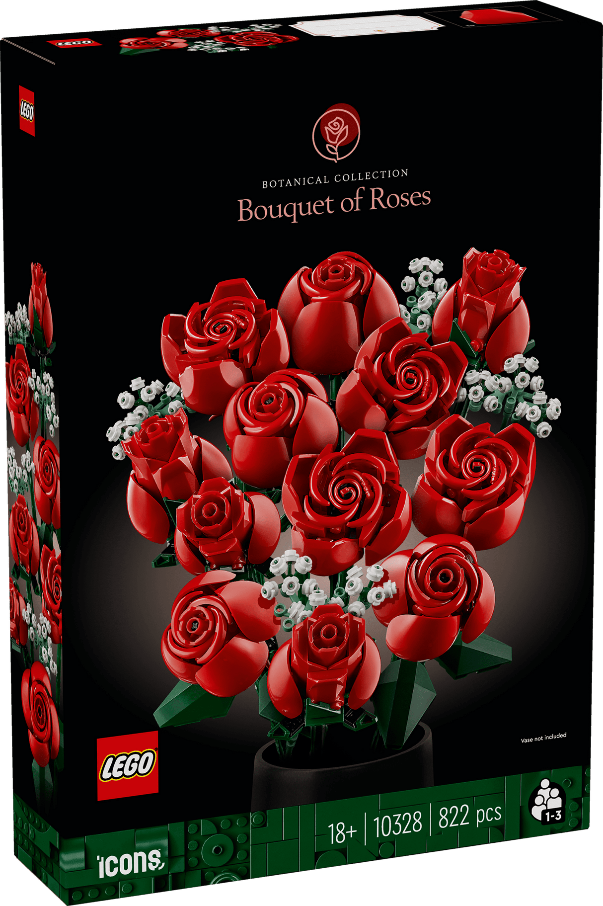 LEGO Icons - Rosenstrauß