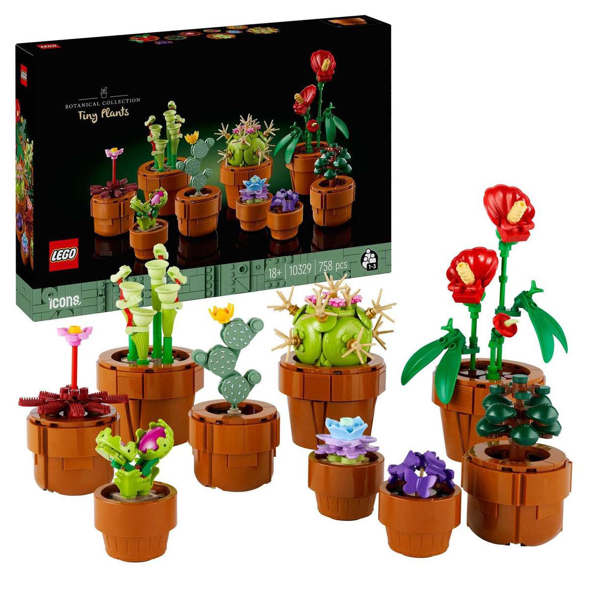 LEGO Icons - Flower Pots