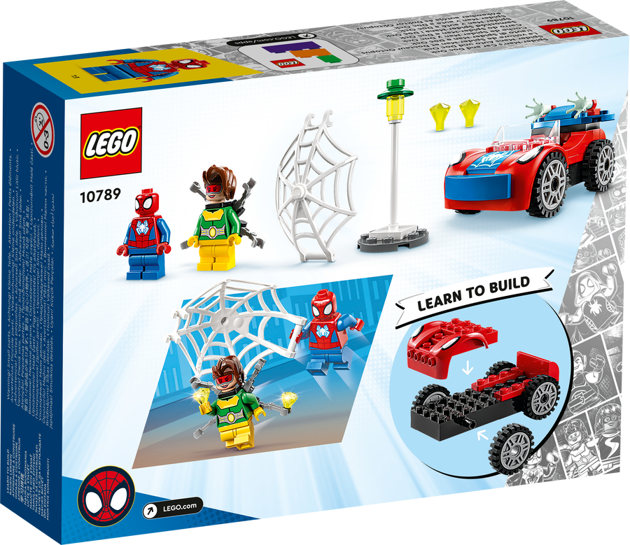 LEGO Spidey und Seine Super-Freunde Spider-Mans Auto und Doc Ock 10789