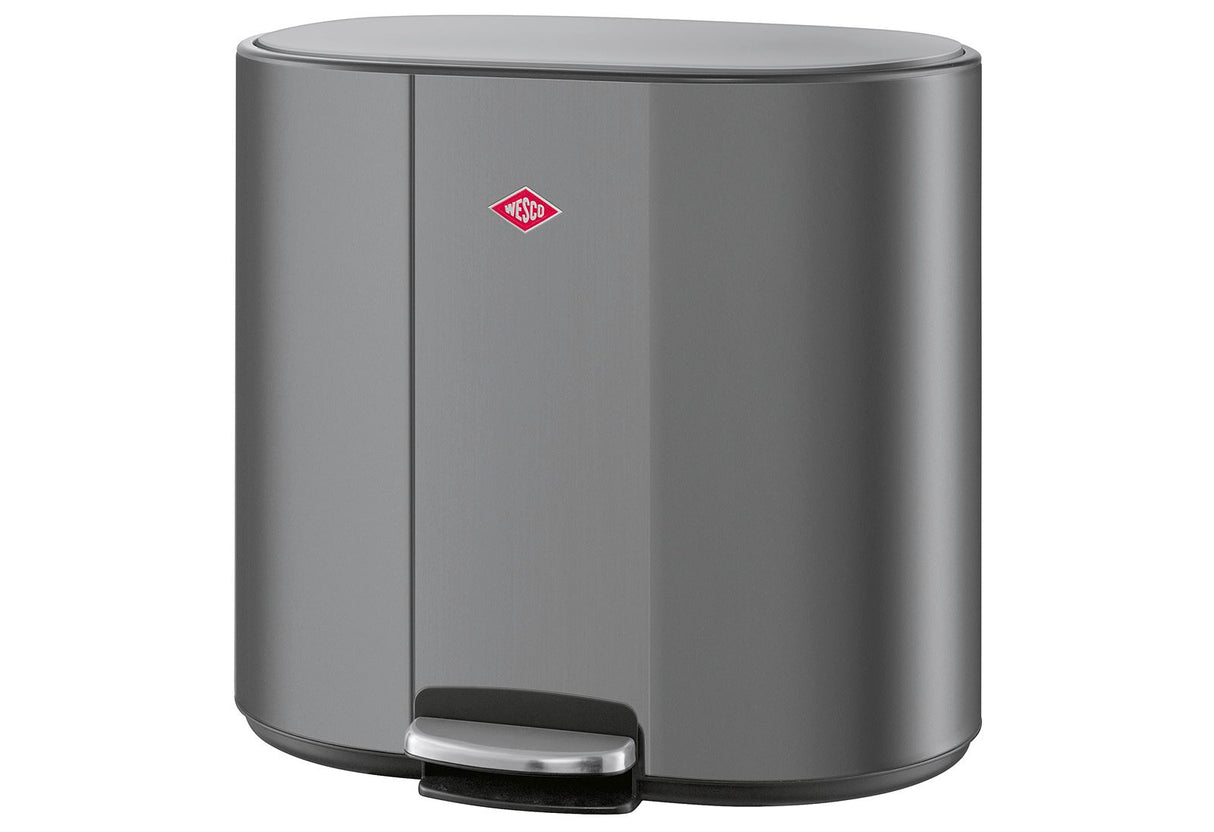 WESCO Tret-Abfalltrenner Multi Collector Loft 2x25l graphit matt