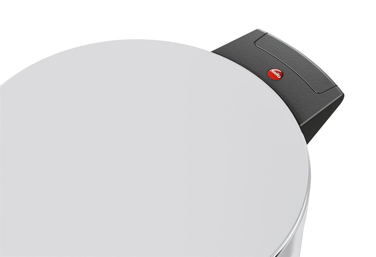 HAILO Tret-Mülleimer Solid M 12l Ø28cm Edelstahl Inneneimer verzinkt