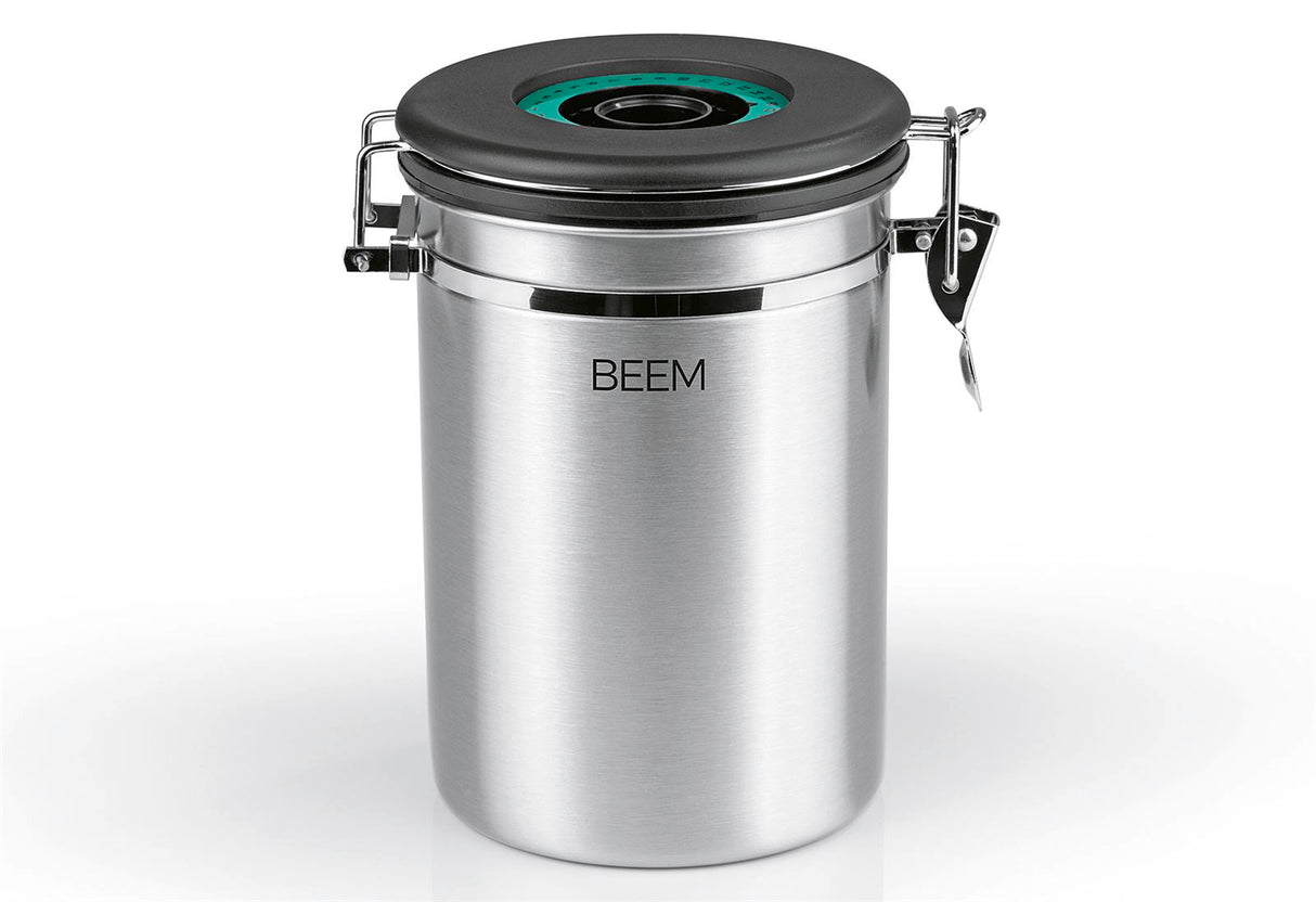 BEEM Kaffeedose 1,9l Edelstahl/schwarz
