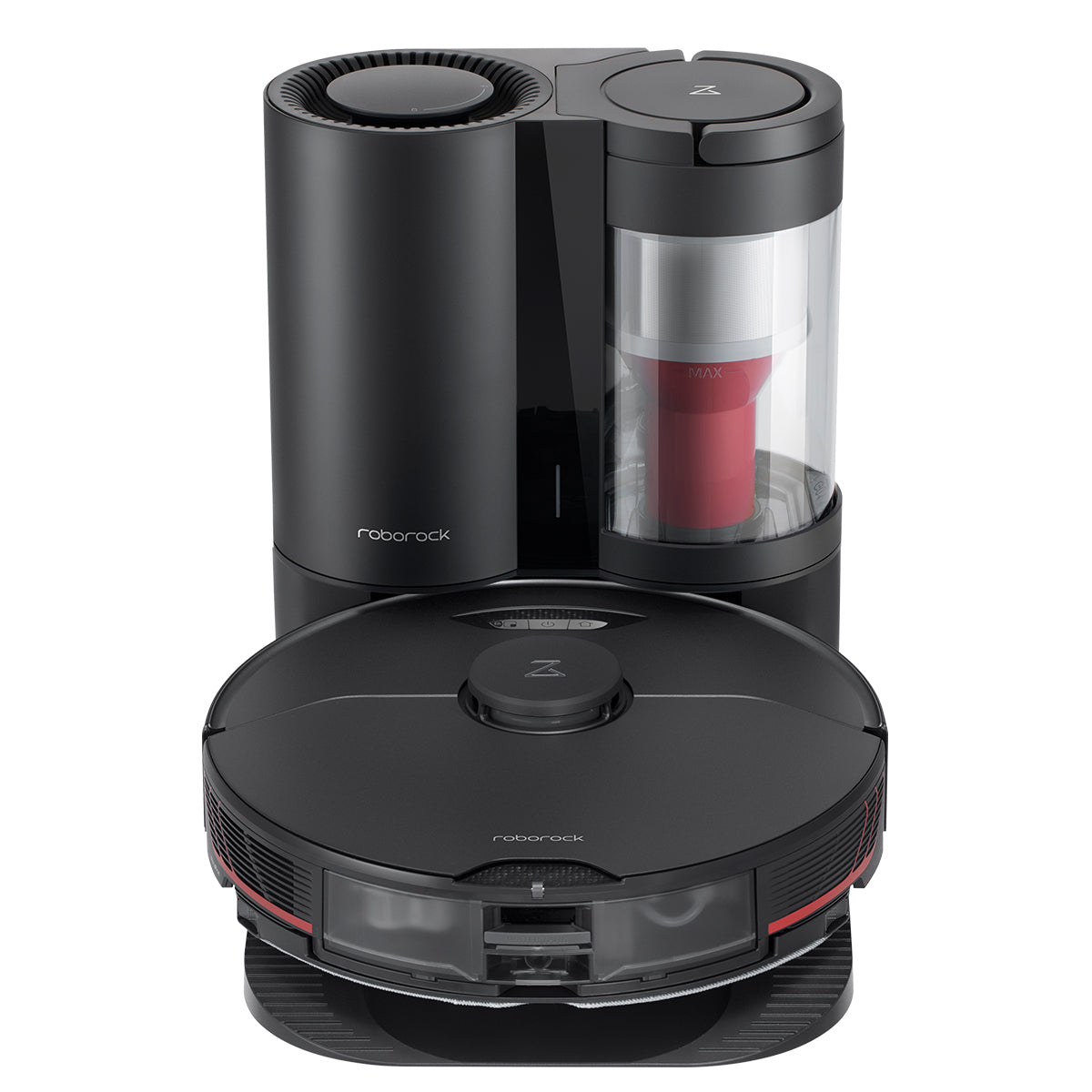 Roborock S7 MaxV+ Saugroboter Schwarz