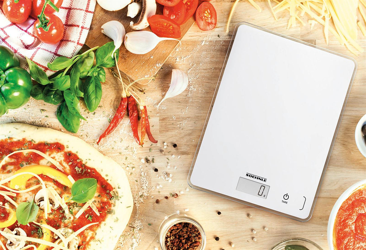 SOEHNLE Küchenwaage Page Compact 300 digital 5kg Tragkraft weiß