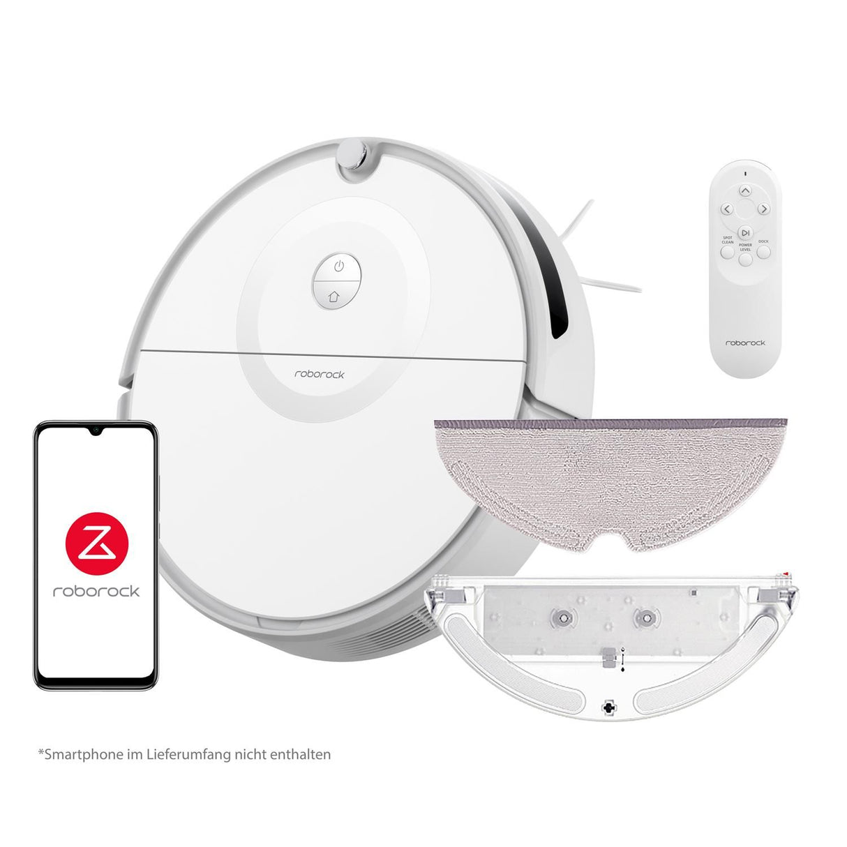 Roborock E5 Saugroboter mit Wischfunktion Weiß