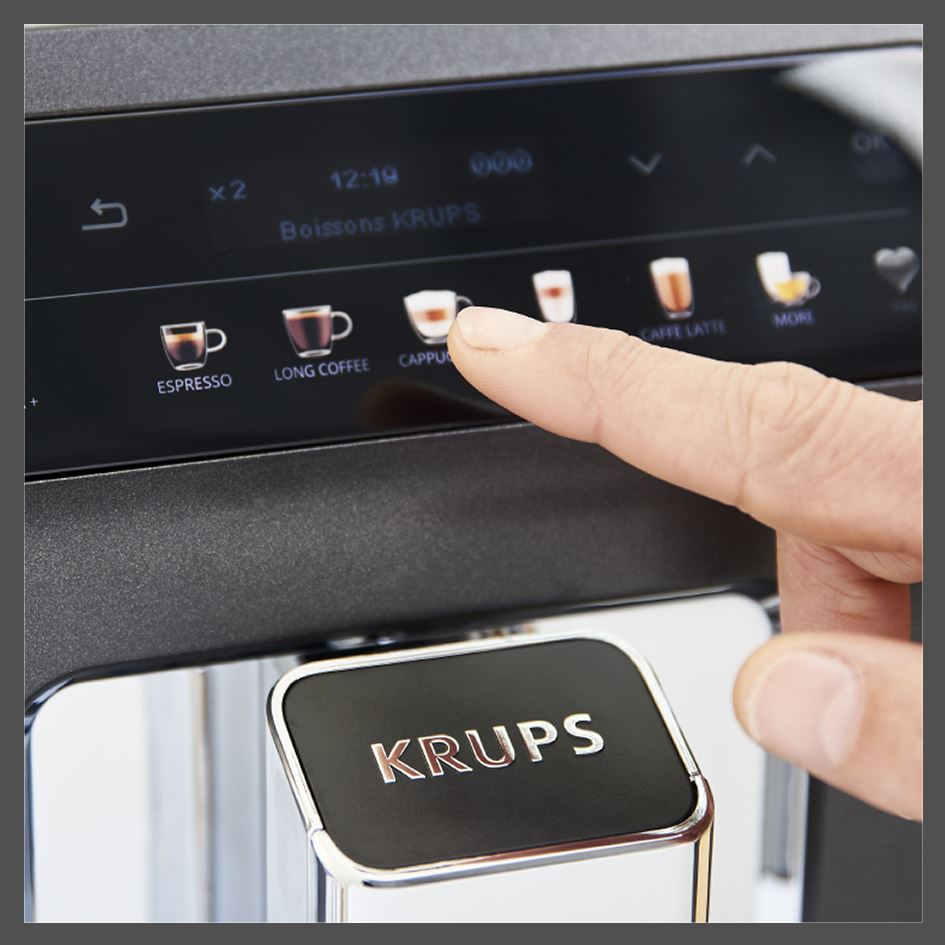 Krups Evidence One Doppel-Cappuccino Kaffeevollautomat