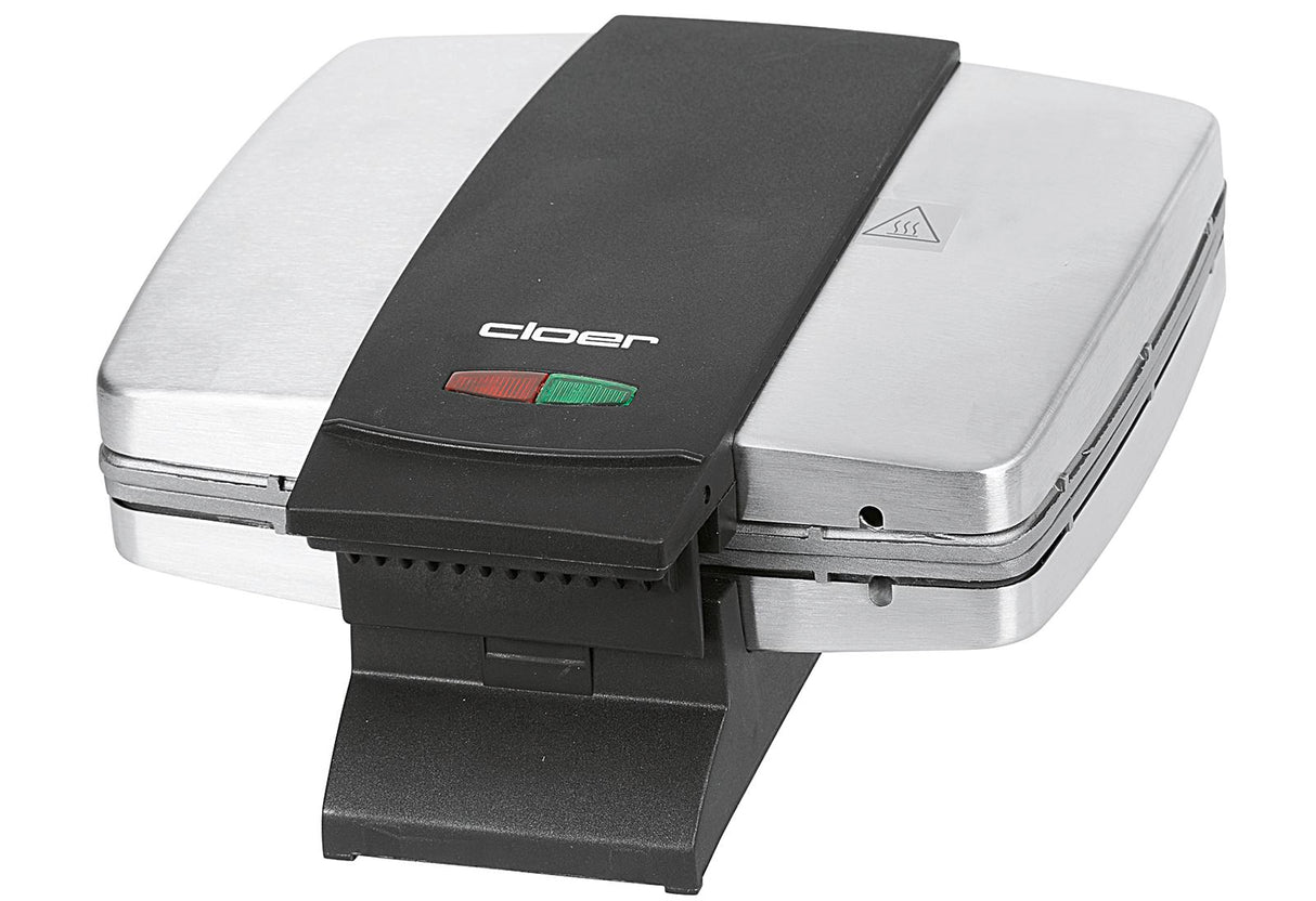 CLOER Sandwichmaker 6235 750Watt schwarz/silber