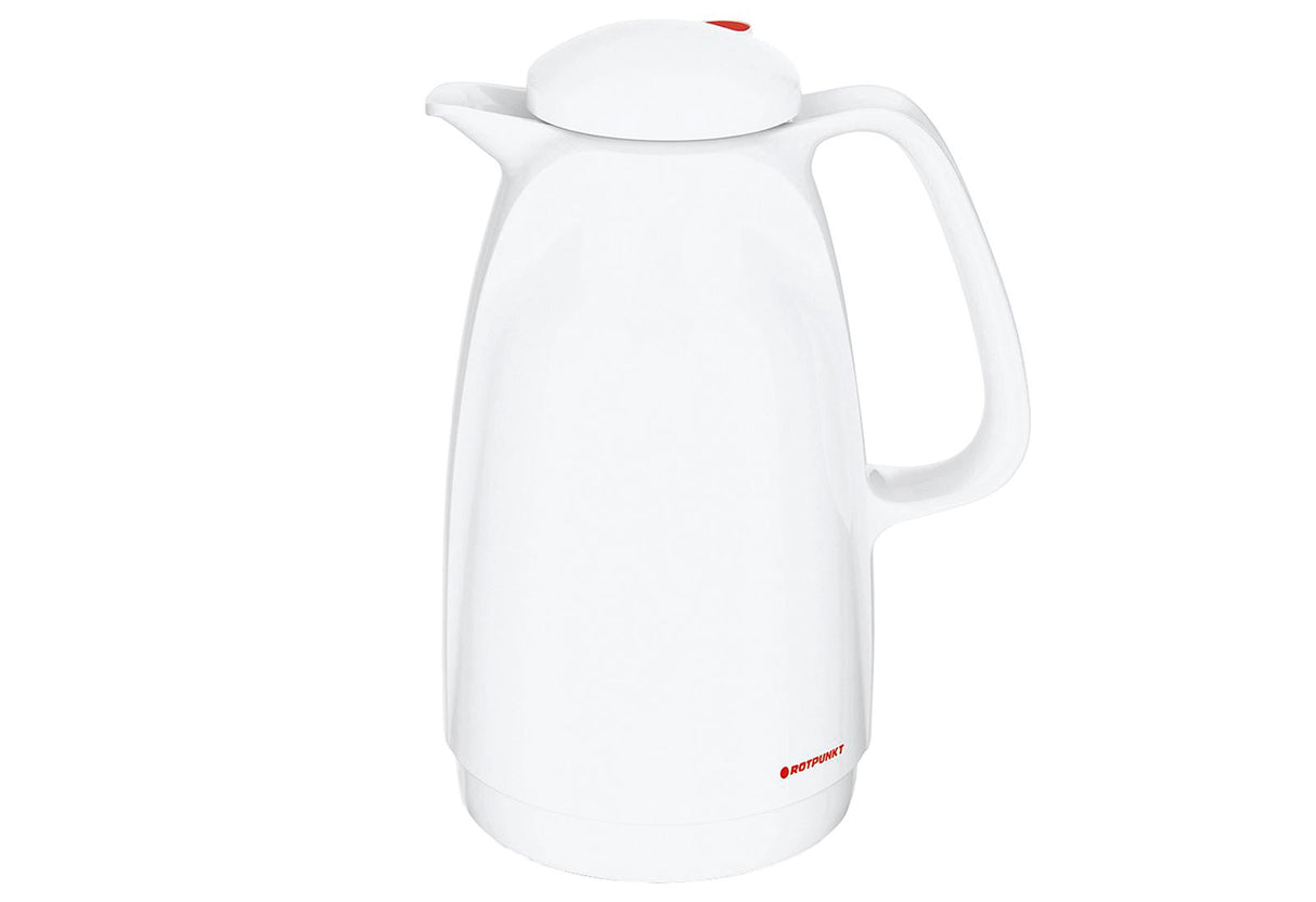 ROTPUNKT Isolierkanne Kunststoff Bella 1,5l weiß