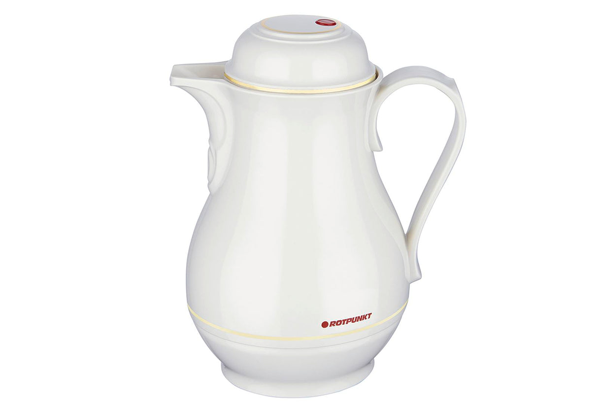 ROTPUNKT Isolierkanne Single Kunststoff 0,5 l weiß
