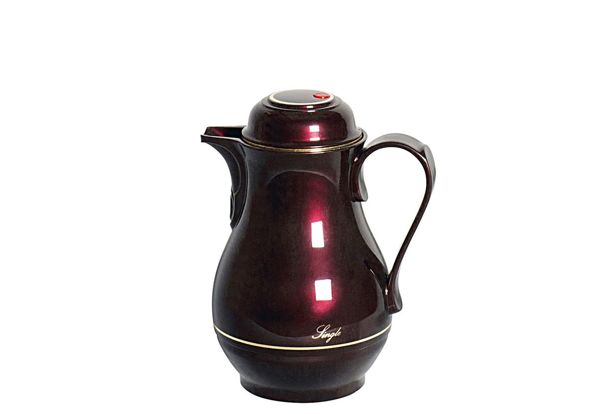 ROTPUNKT Isolierkanne Single Kunststoff 0,5 l black cherry