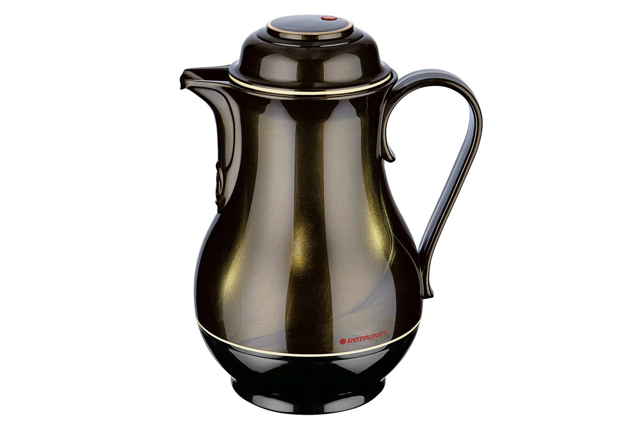 ROTPUNKT Isolierkanne Kunststoff black honey 1,2l