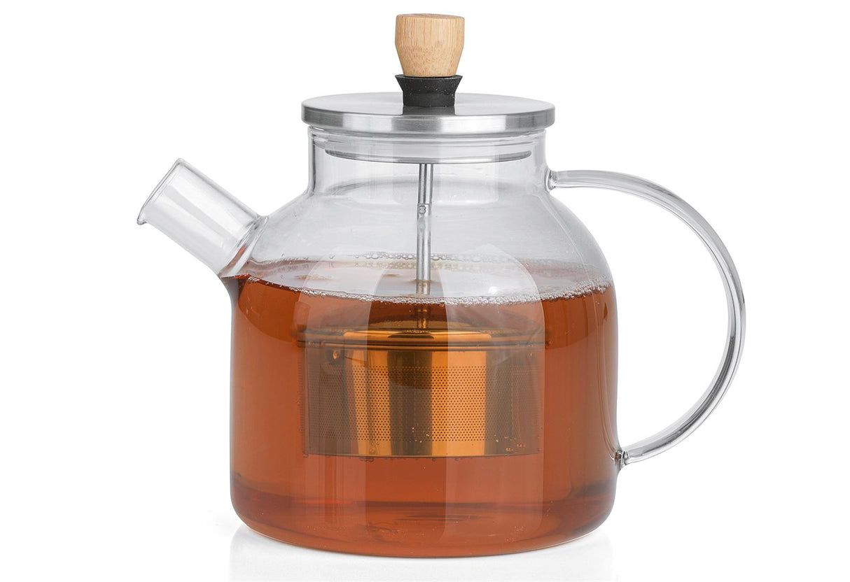 BEEM Teekanne Glas mit Siebeinsatz 1000ml