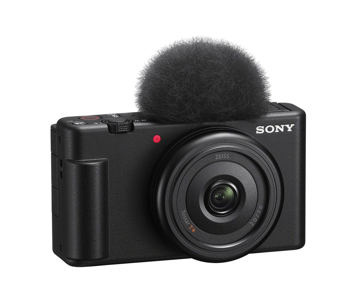 Sony Vlog Kamera ZV-1F - Klapp- und drehbares Display, 4K Video, Slow- Motion, Vlog Funktionen
