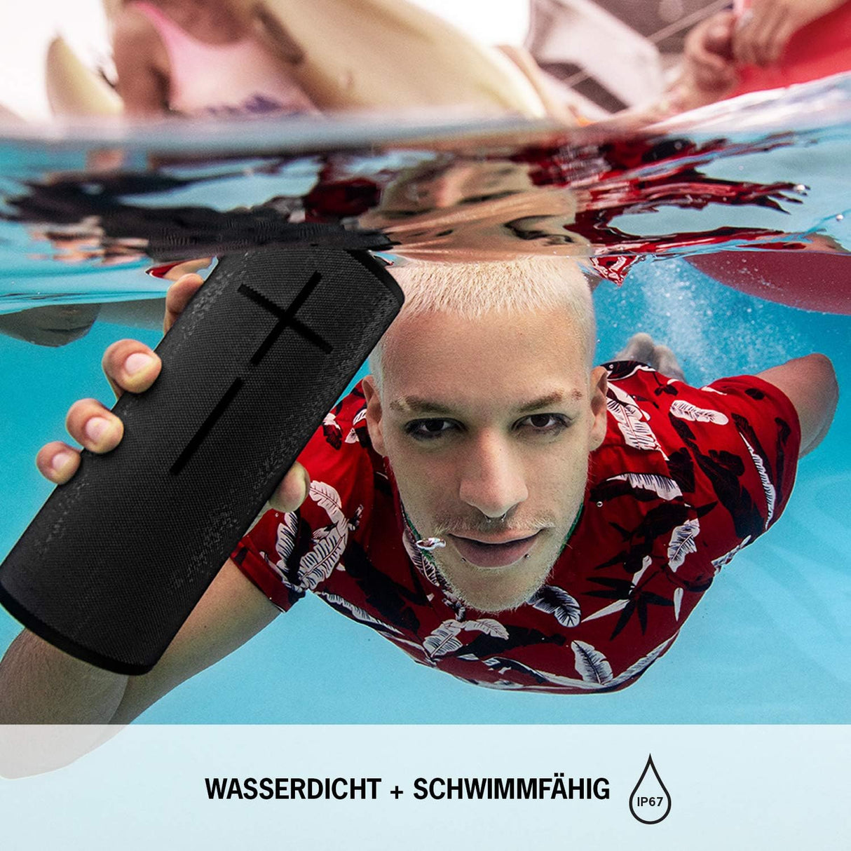Logitech UE MEGABOOM 3 Bluetooth Lautsprecher Lagoon Blue