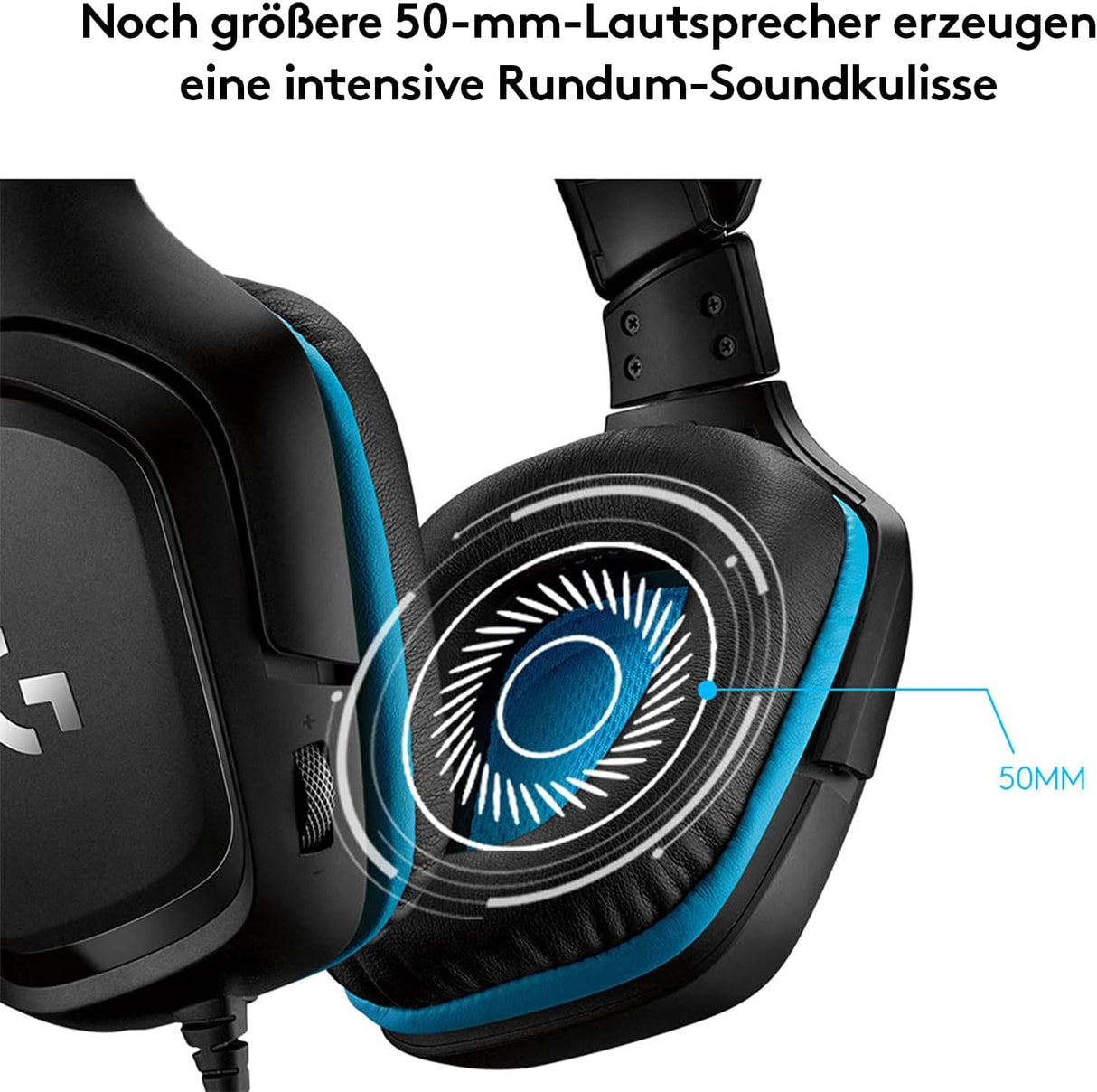 Logitech Gaming Headset G432 schwarz