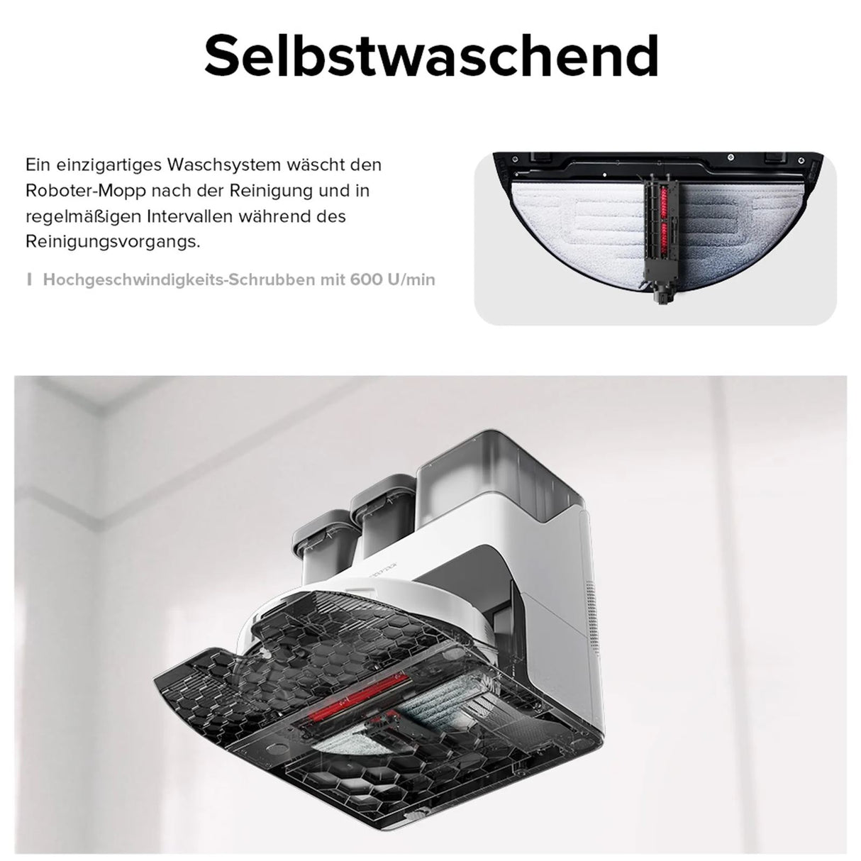 Roborock S7 Pro Ultra Saugroboter weiß