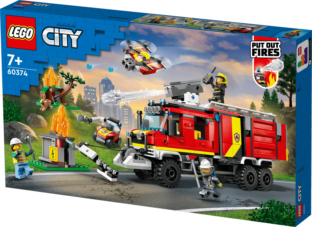 LEGO City Einsatzleitwagen der Feuerwehr 60374