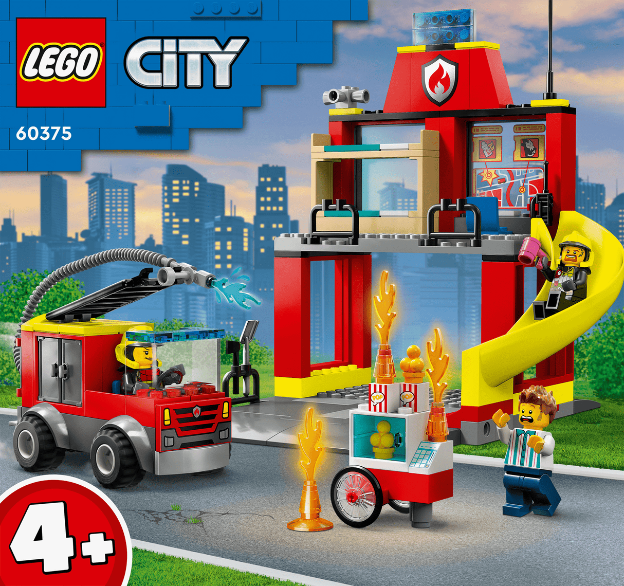 LEGO City Feuerwehrstation und Löschauto