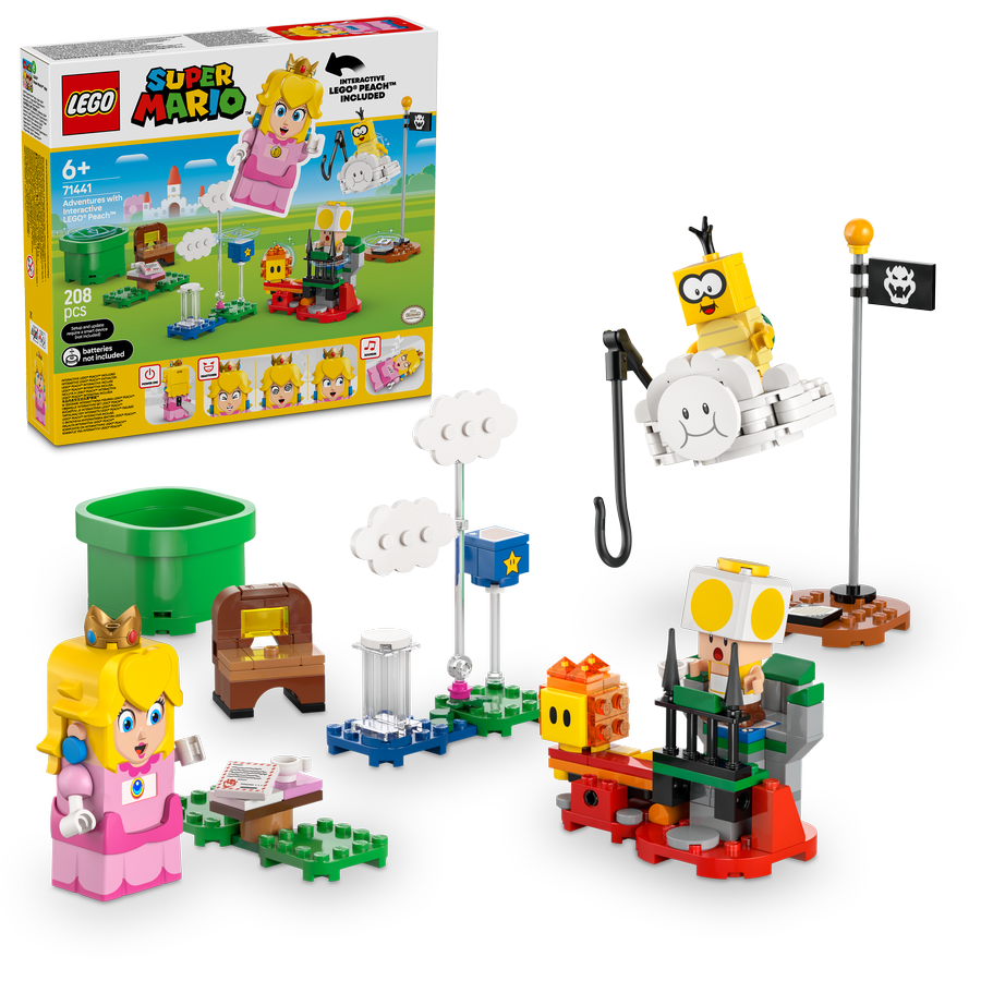 LEGO Super Mario Abenteuer mit der interaktiven Peach 71441