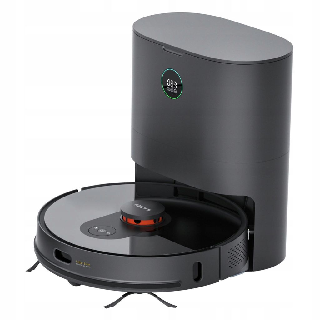 ROIDMI Eve Plus Saugroboter mit Wischfunktion & Absaugstation Schwarz