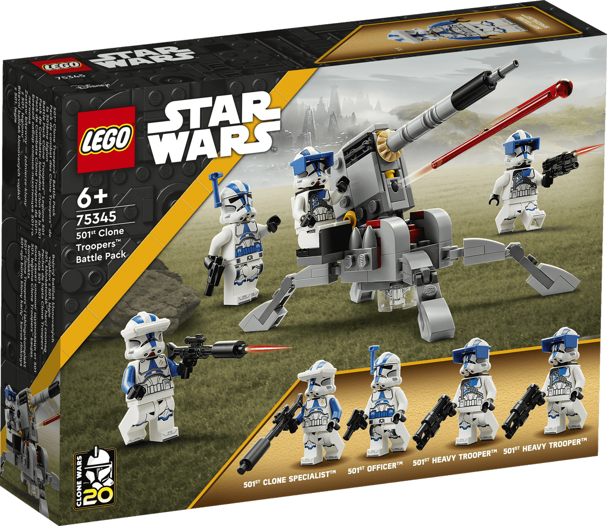 LEGO Star Wars - 501st Clone Troopers Battle Pack 75345