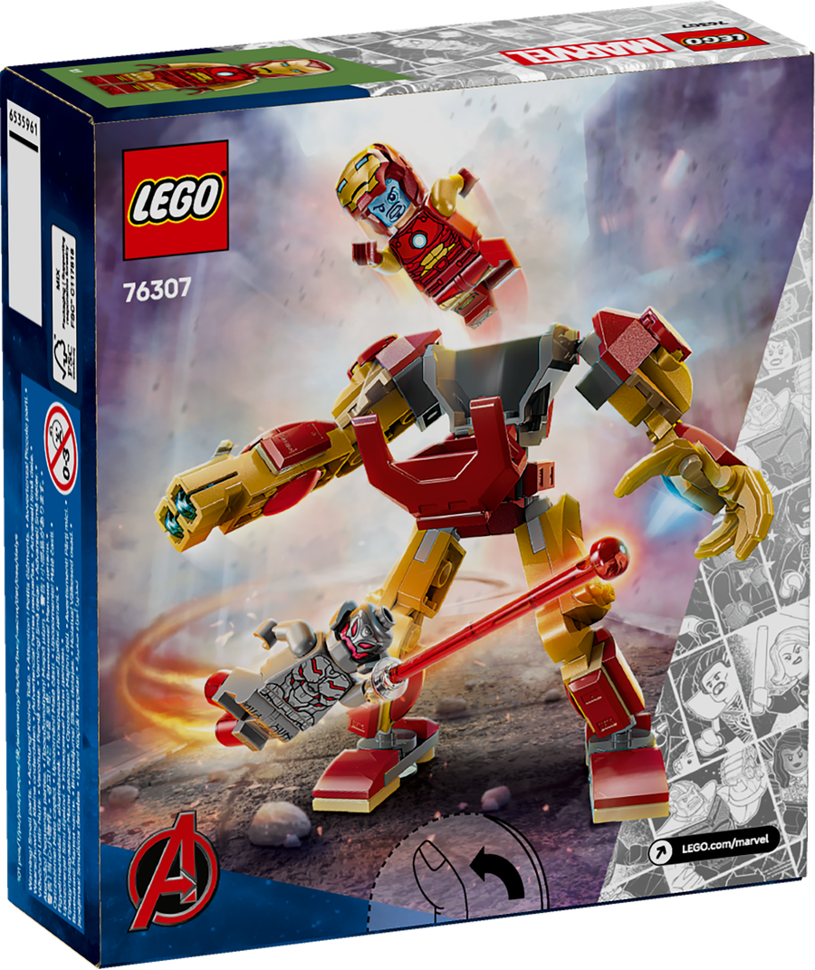 LEGO Marvel Super Heroes Iron Man Mech vs. Ultron 76307