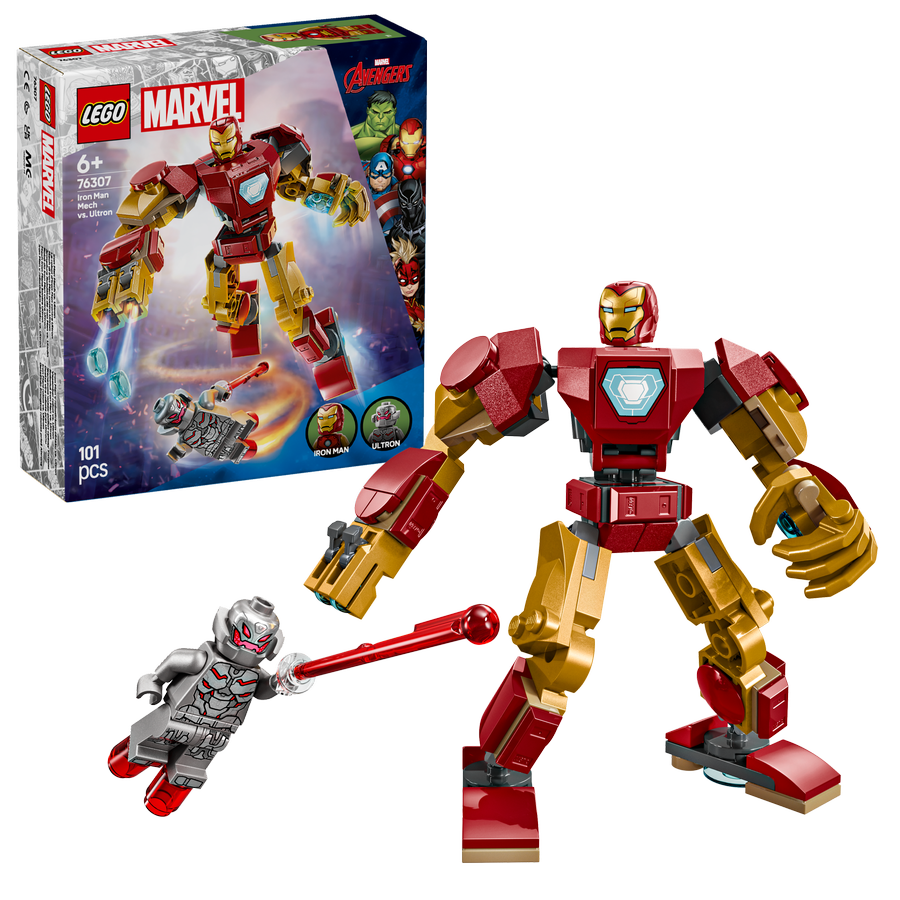 LEGO Marvel Super Heroes Iron Man Mech vs. Ultron 76307