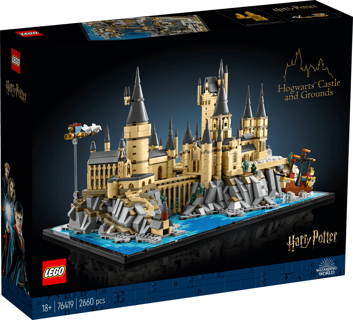 LEGO Harry Potter Schloss Hogwarts™ mit Schlossgelände 76419