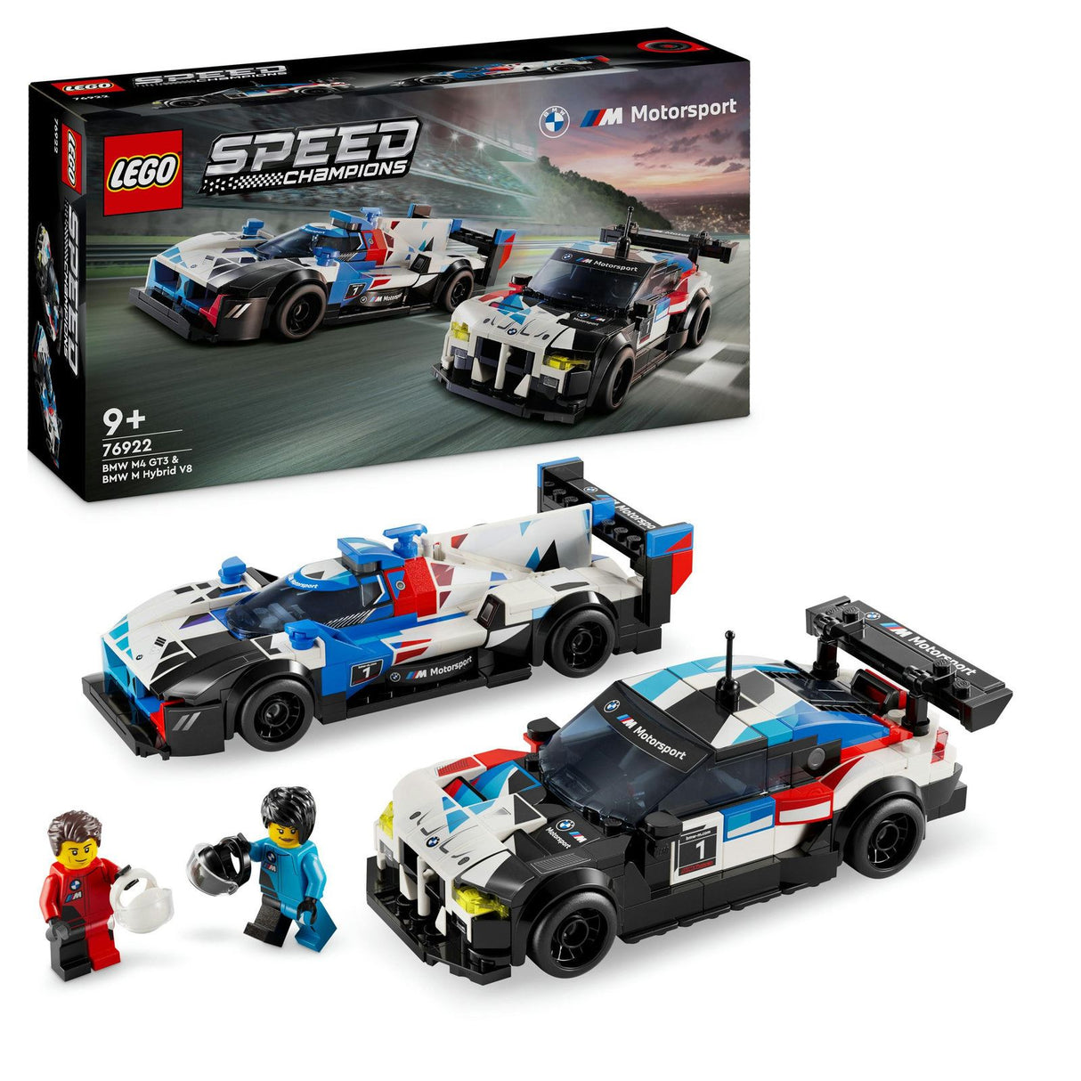 LEGO Speed Champions - BMW M4 GT3 & BMW M Hybrid V8 Rennwagen