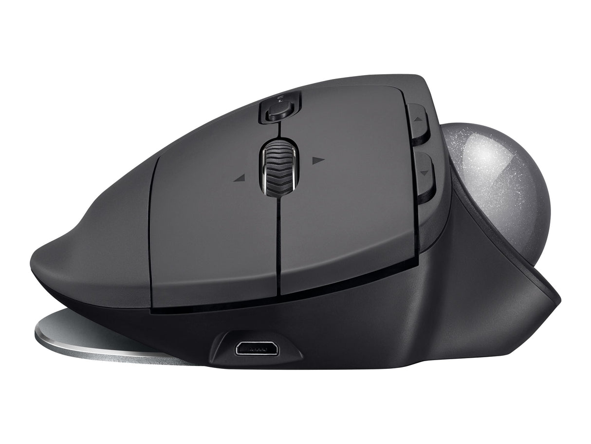 Logitech MX Ergo Maus Trackball kabellos Black