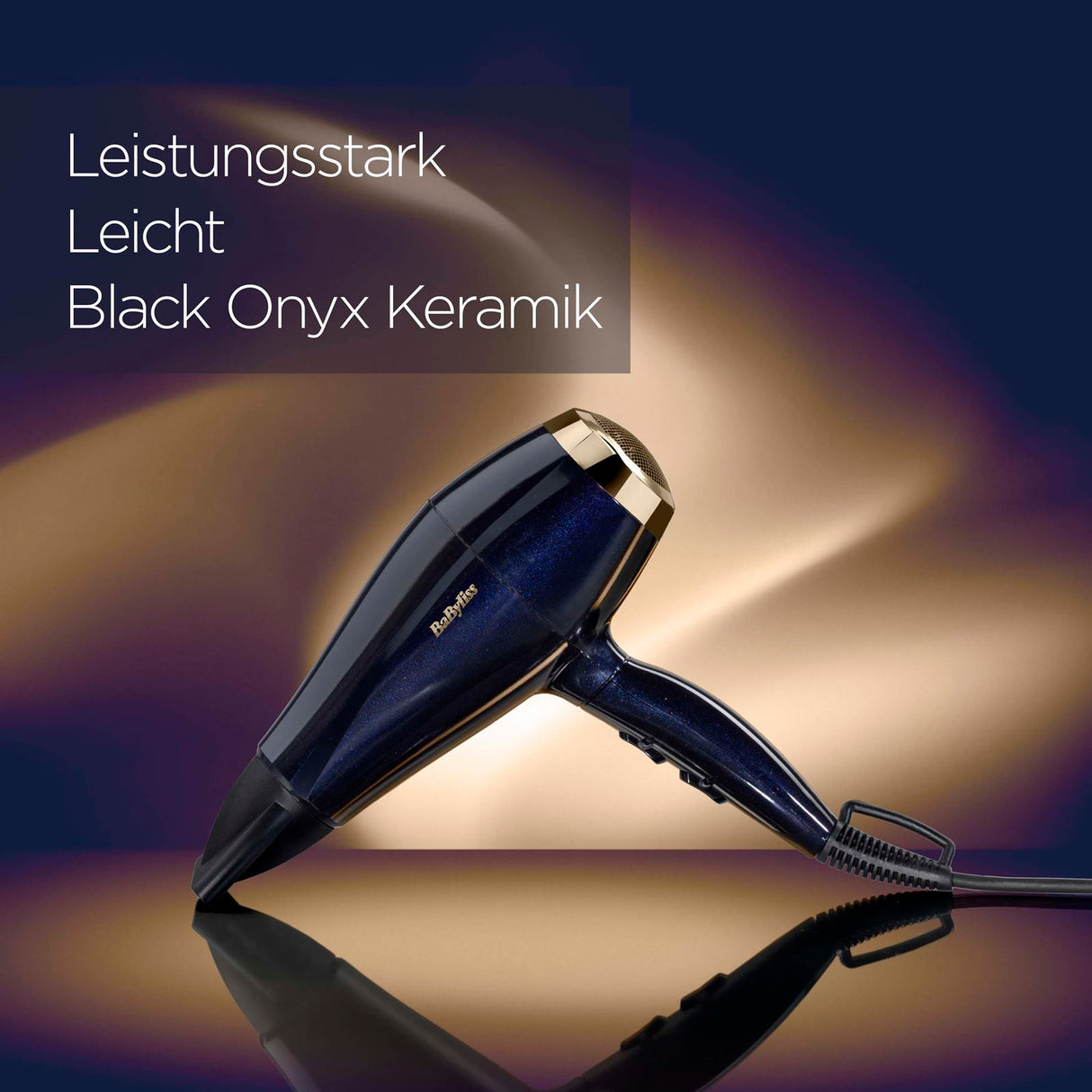 BaByliss Black Onyx Haartrockner