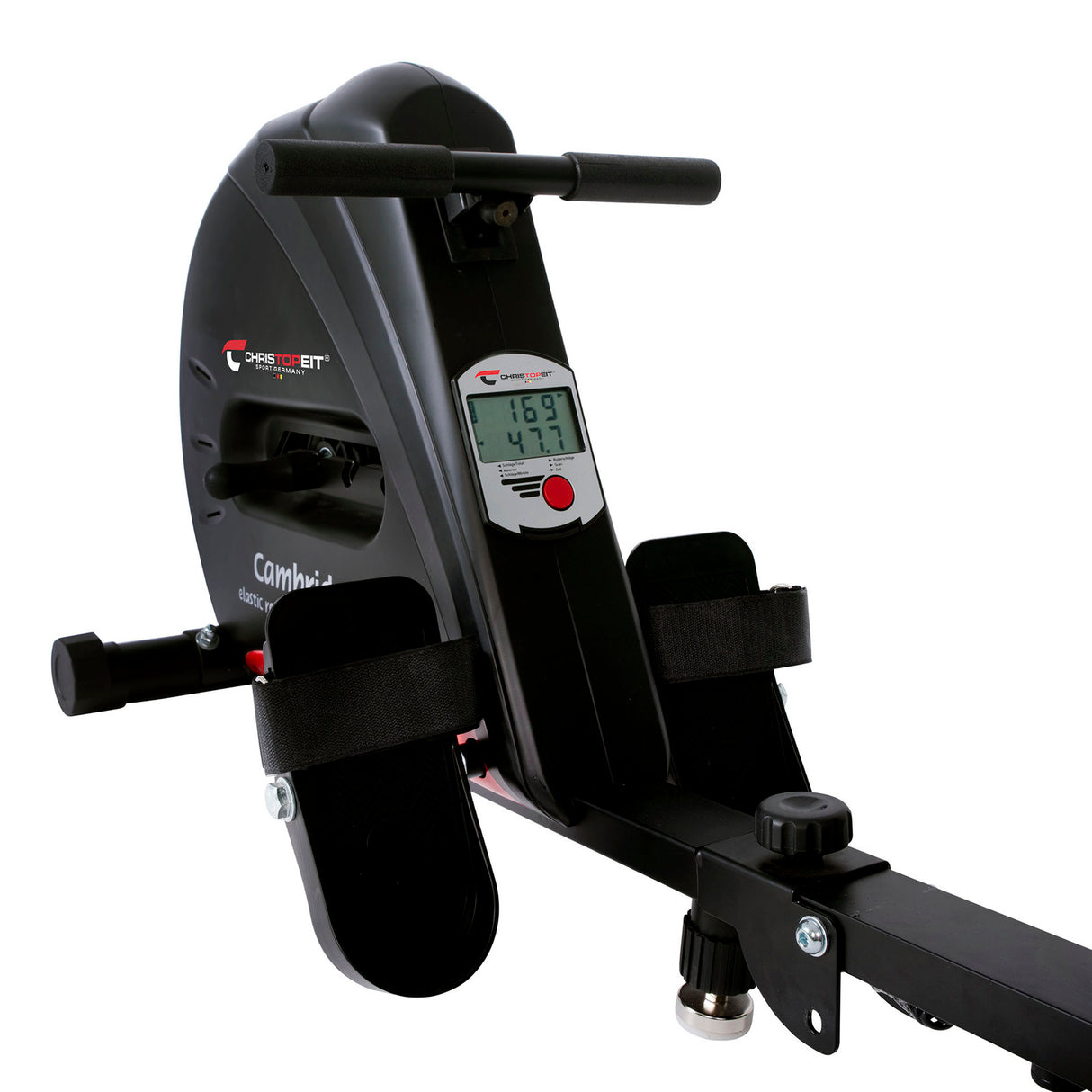 Christopeit Ruderzugmaschine Cambridge II Black Edition