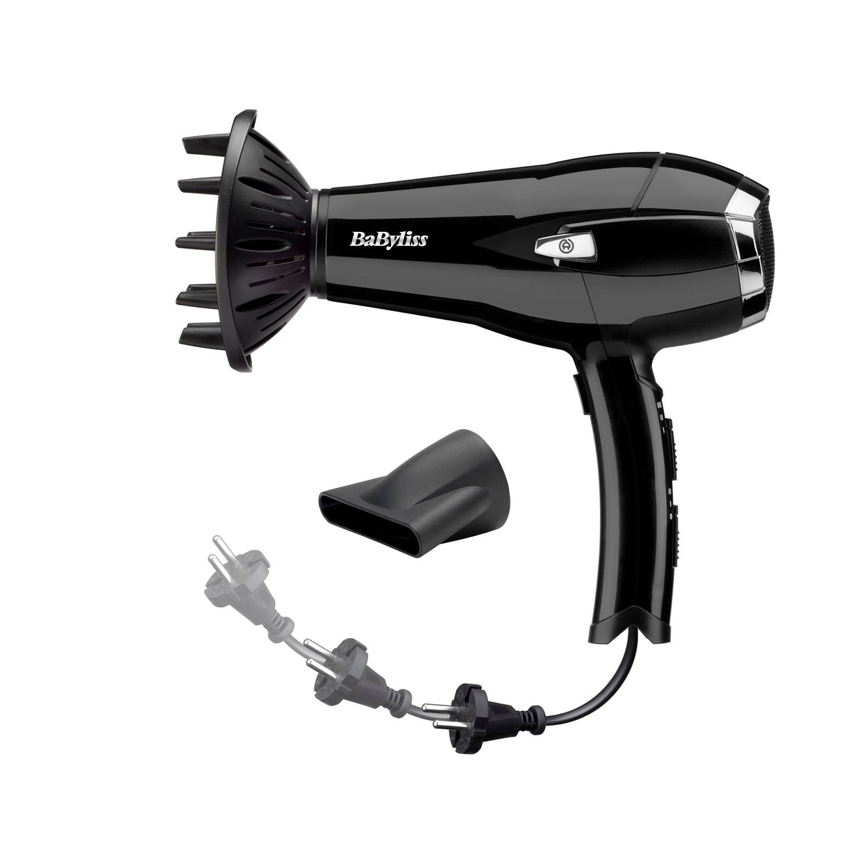 BaByliss Haartrockner Cordkeeper 2000 schwarz