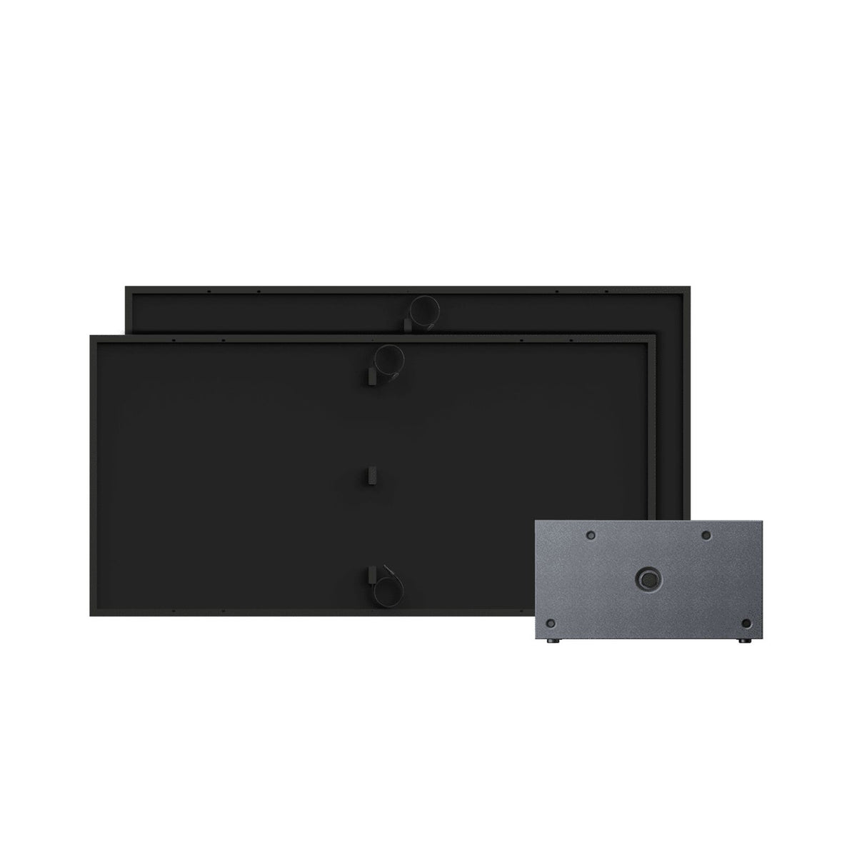 Anker SOLIX Balkonkraftwerk 2x540W MI80 800W Speicher E1600 + Bodenhalter