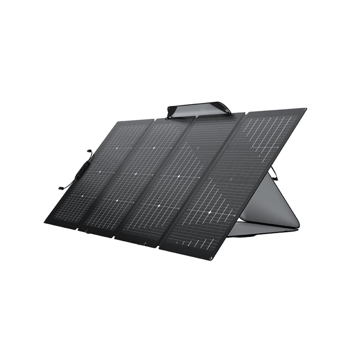 EcoFlow bifaziales Solarpanel schwarz 220 W-0% MwSt. (gem. � 12 Abs. 3 UStG)