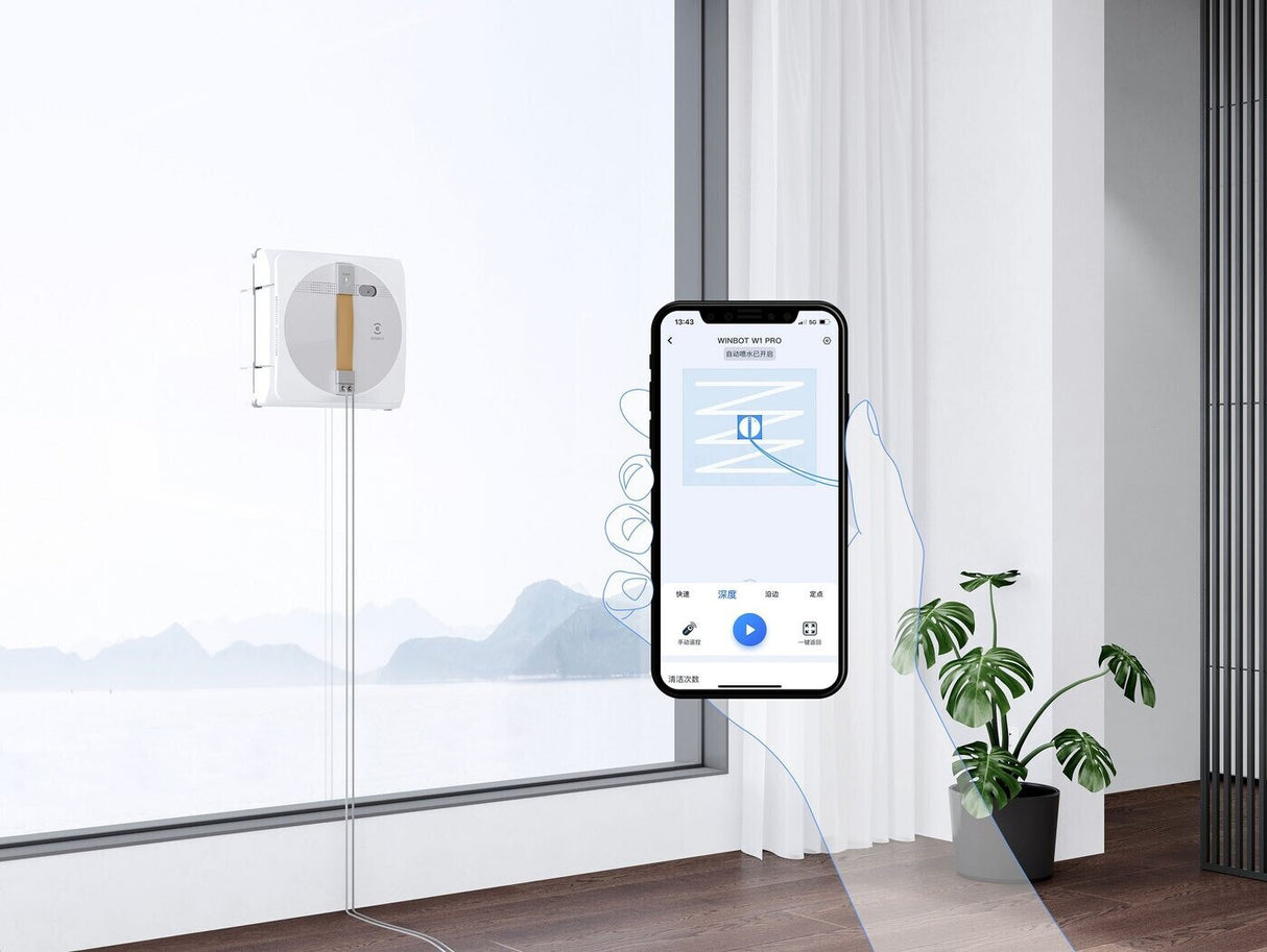 Ecovacs Robotics Cleaner Winbot W1 PRO