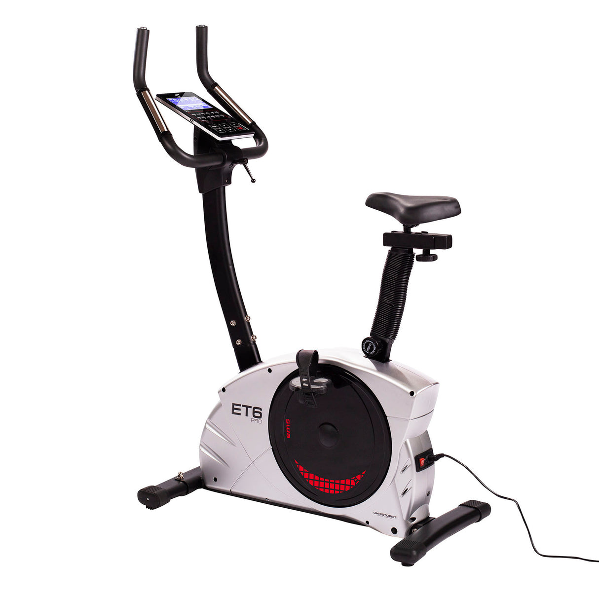 Christopeit Heimtrainer Ergometer ET 6 Pro, Induktionsbremse, KinoMap APP