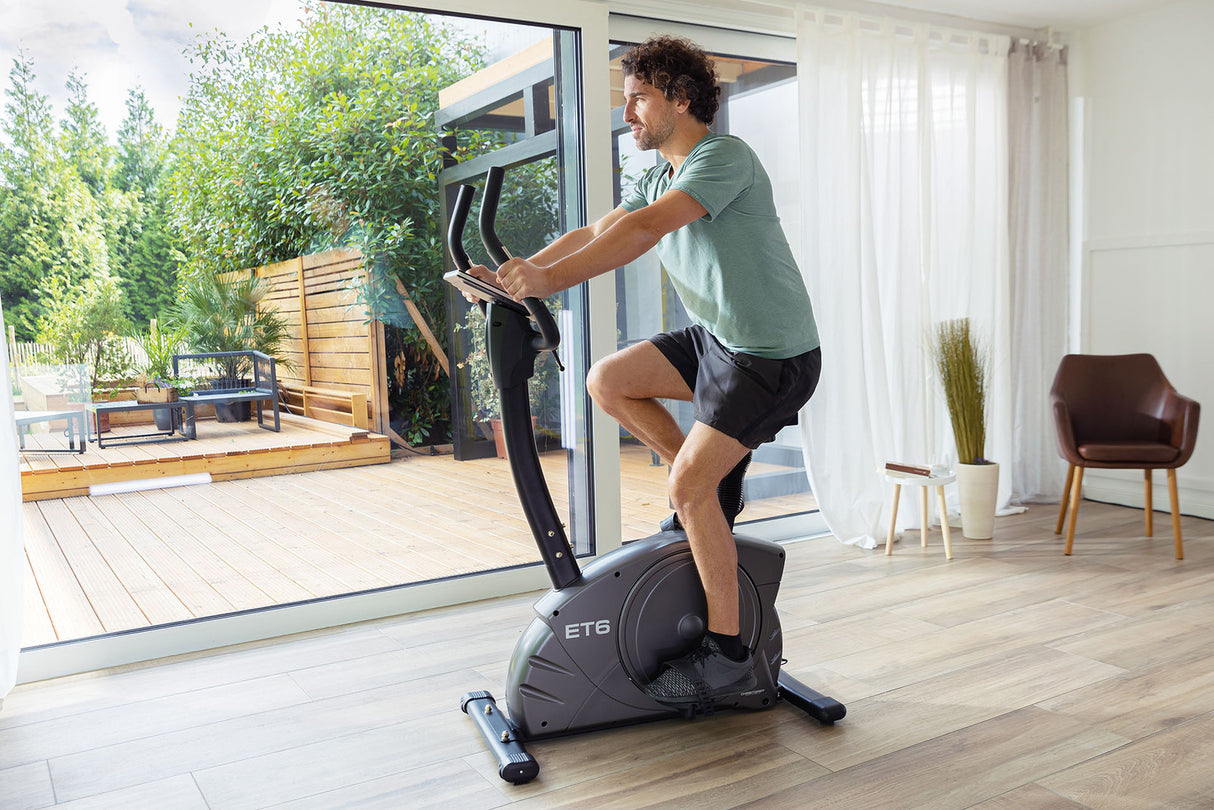Christopeit Ergometer ET 6 mit Kinomap App und inklusive Empfängerteil