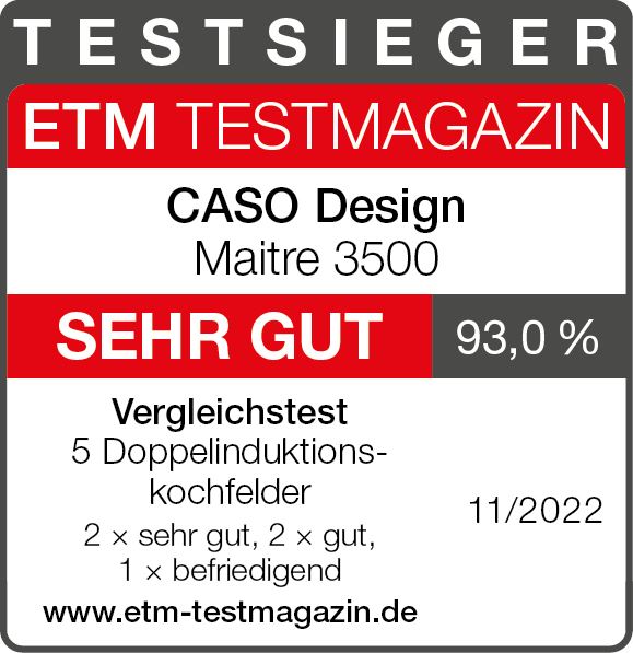 CASO Induktionskochplatte Maitre 3500