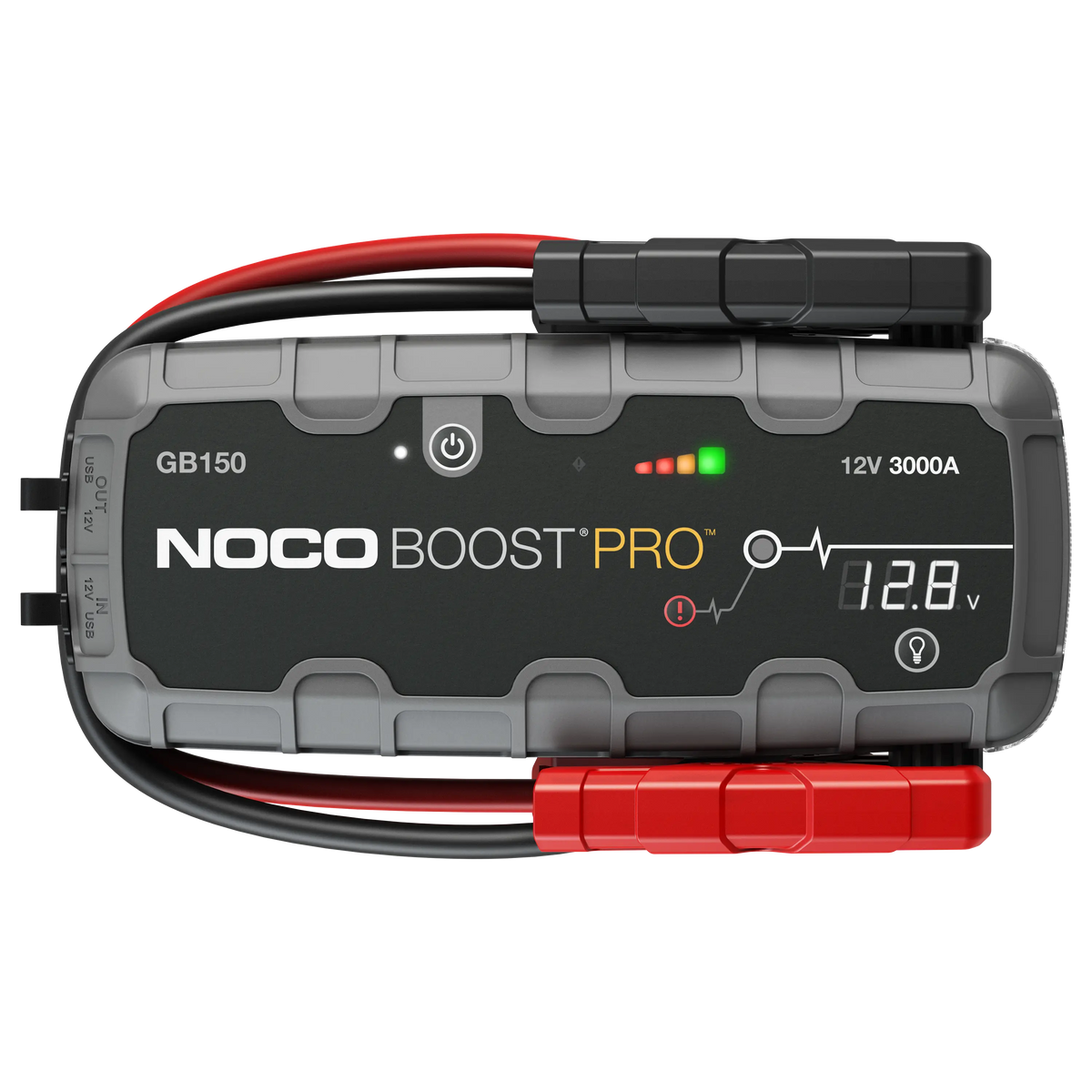 NOCO BOOST PRO GB150 12V Starthilfe mit 3000 A und integrierten Starthilfekabeln