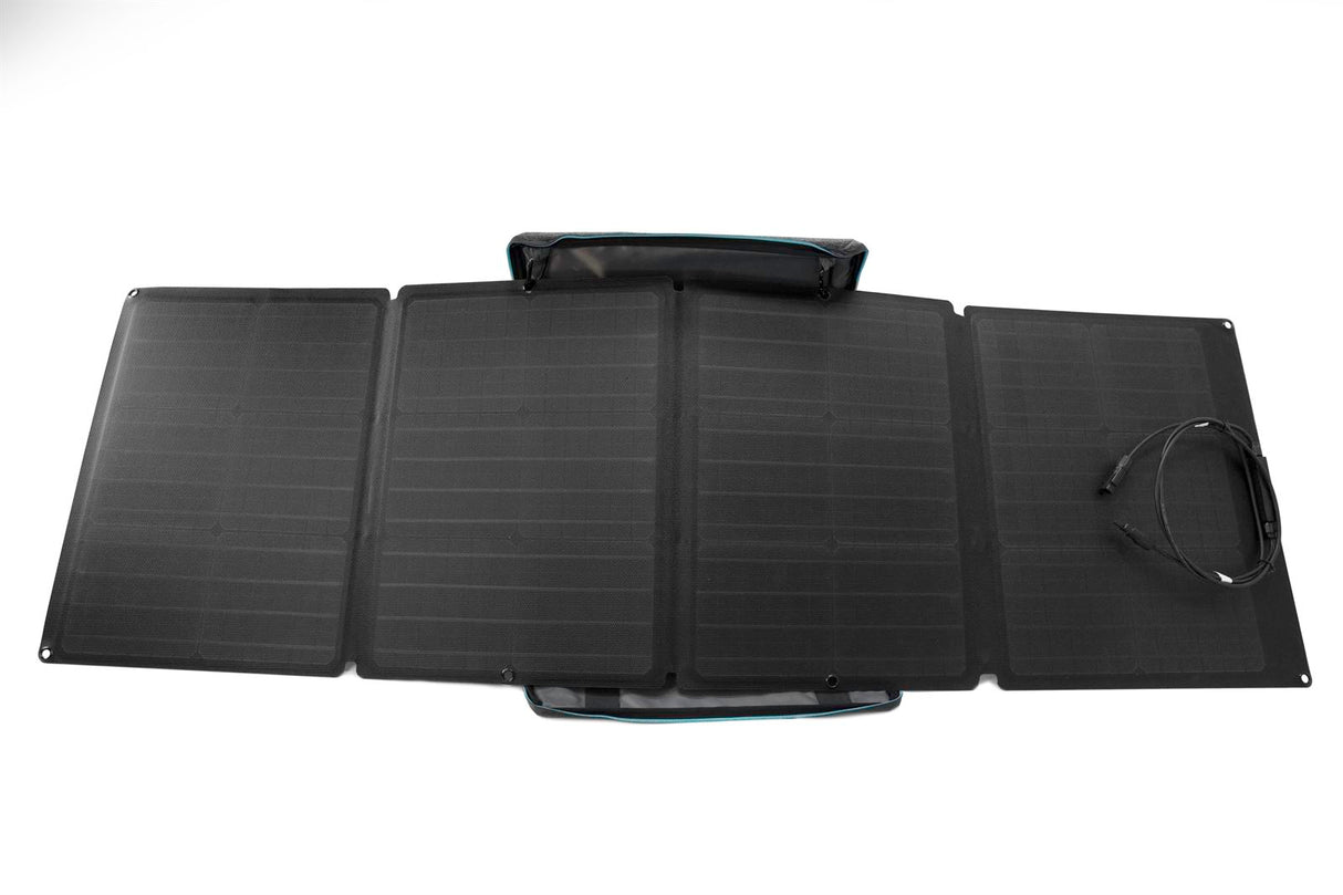 EcoFlow Solarpanel tragbar schwarz 110 W-0% MwSt. (gem. � 12 Abs. 3 UStG)