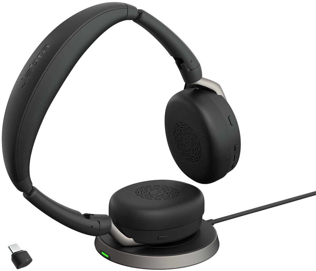 JABRA Headset Evolve2 65 Flex MS Stereo - mit kabelloses Ladepad - C WLC