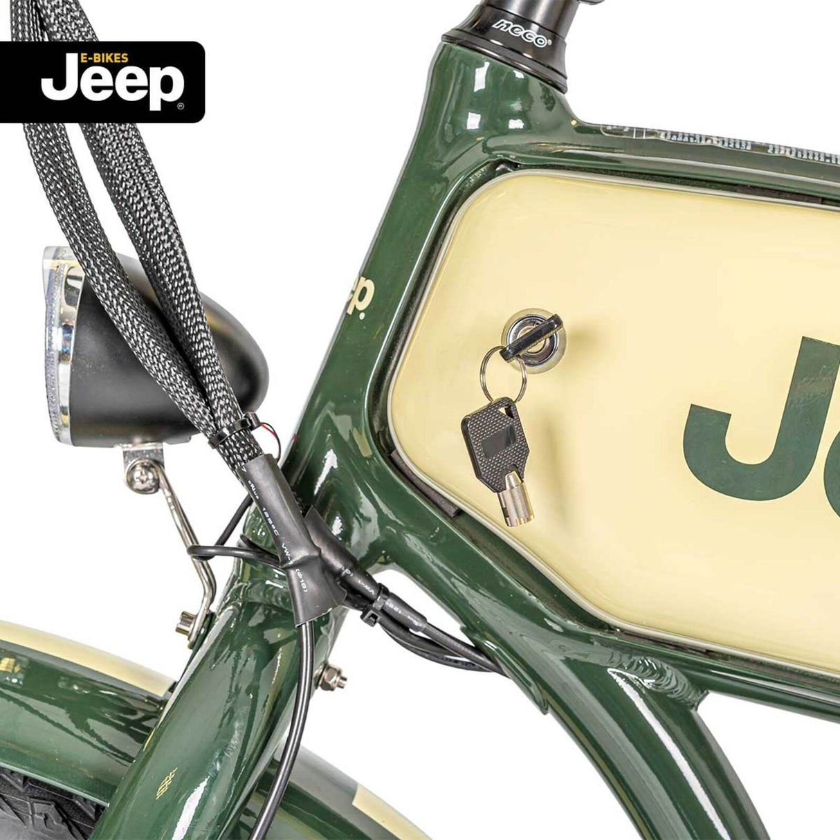 Jeep Cruise E-Bike CR 7004 grün