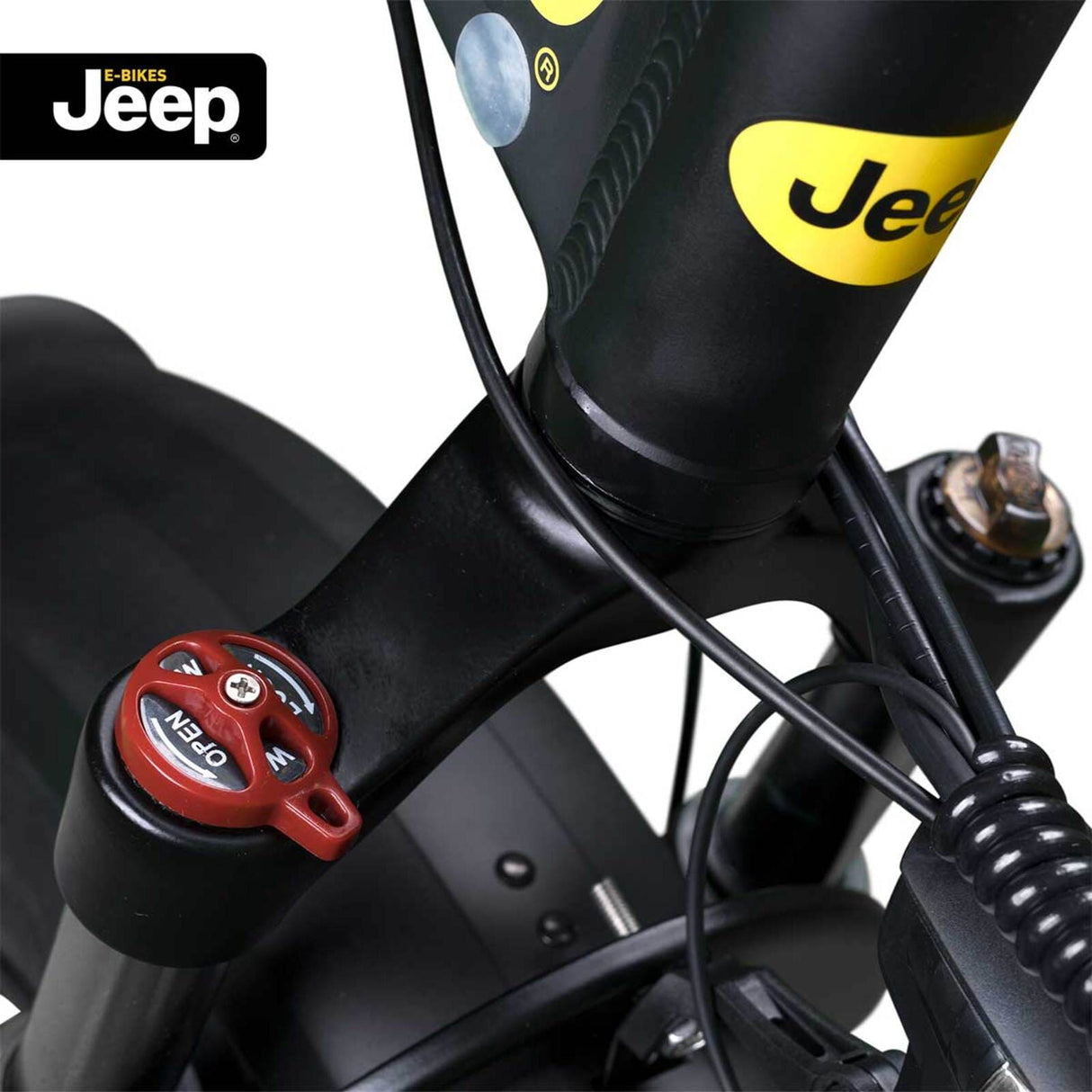 Jeep Faltbares FAT E-Bike FR 7020 schwarz