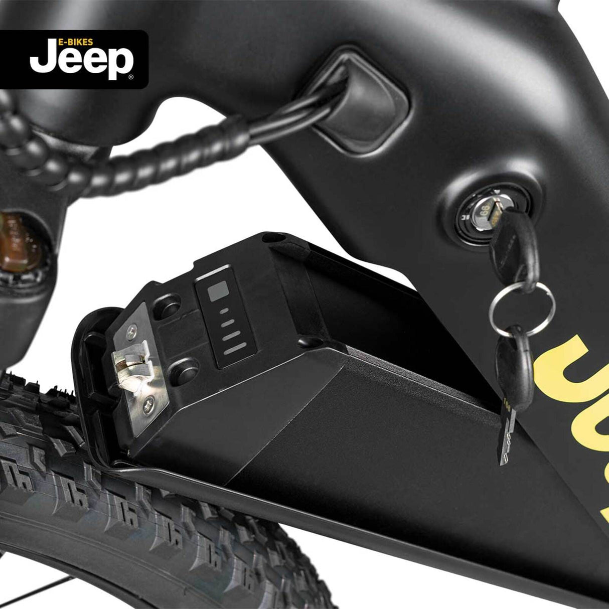 Jeep Mountain E-Bike MHM 7010 schwarz